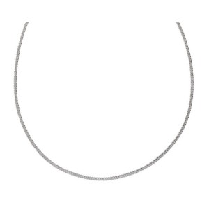 Sterling Silver 24" Continuous 1.6mm Curb Chain