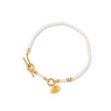 Lika Behar 24kt Yellow Gold And Pearl "Sarah" Bracelet